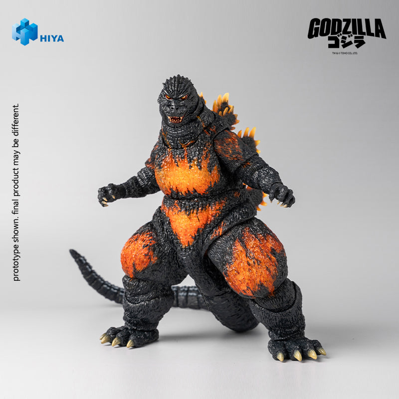 HIYA - Burning Godzilla 1995 Action Figure - inshobby.com