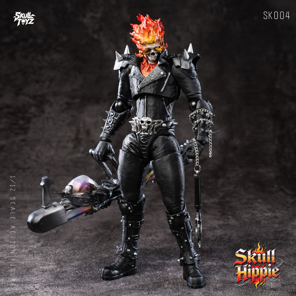 1:12 Skull Hippie Action Figure