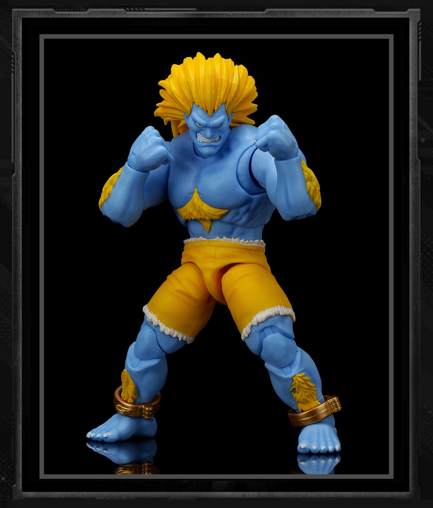 1:12 Blanka Blue Color Action Figure