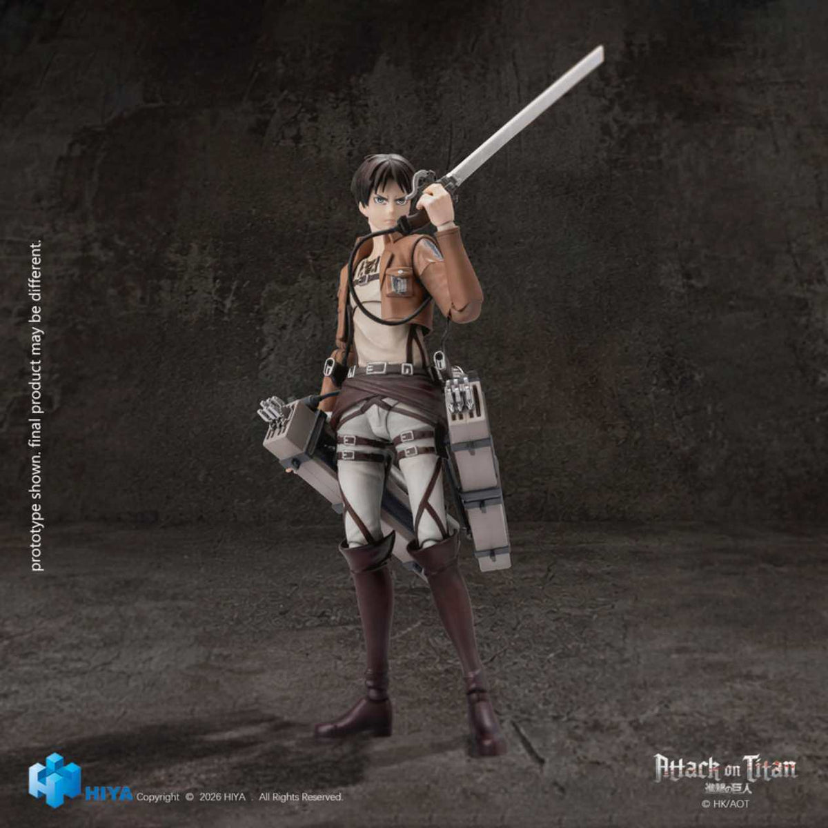 1:12 Eren Yeager Action Figure