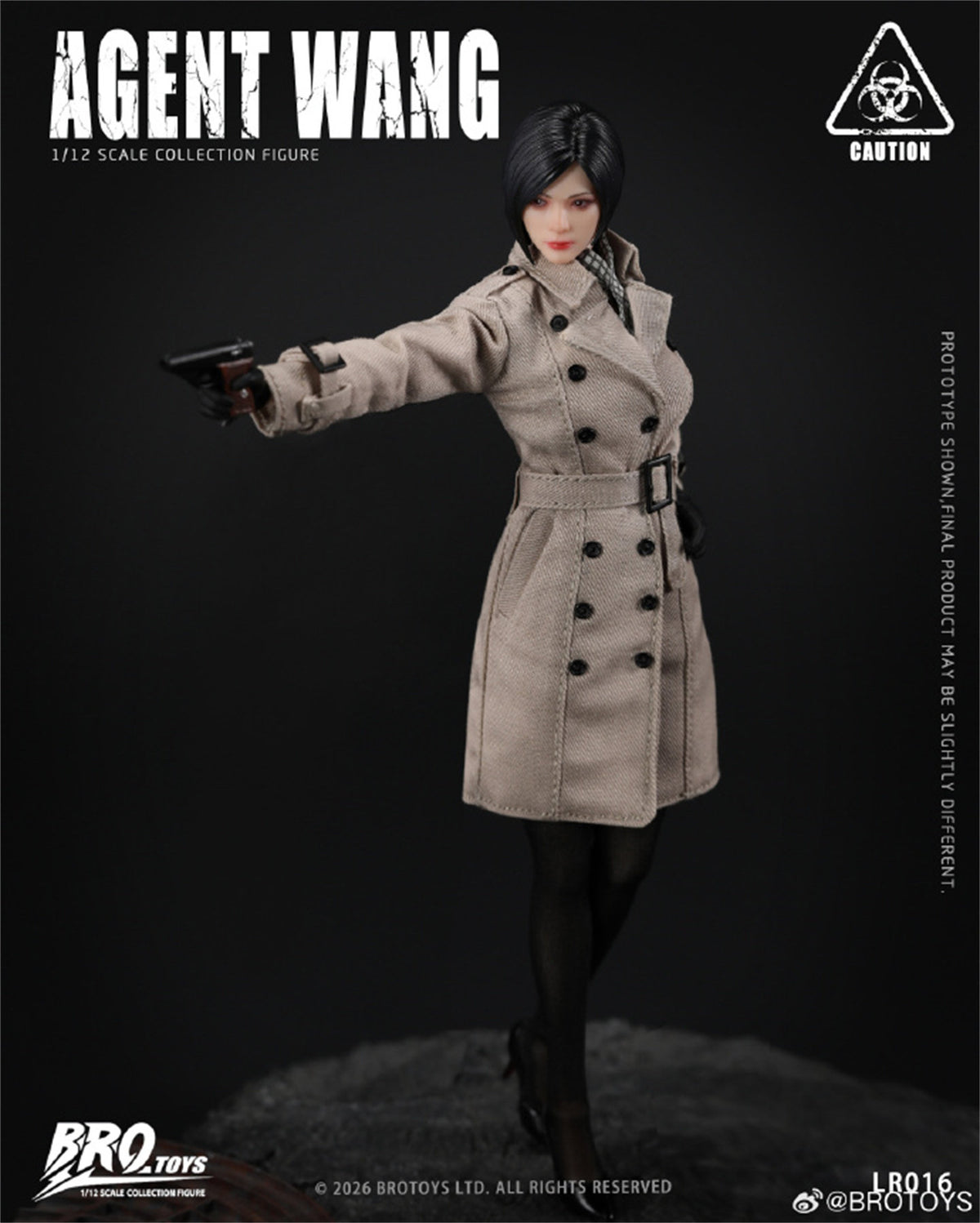 1:12 Agent Wang Action Figure