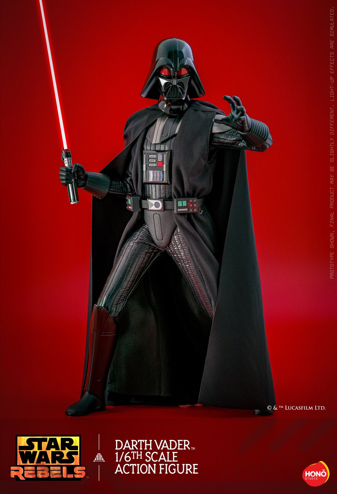 1:6 Darth Vader Star Wars Rebels Action Figure