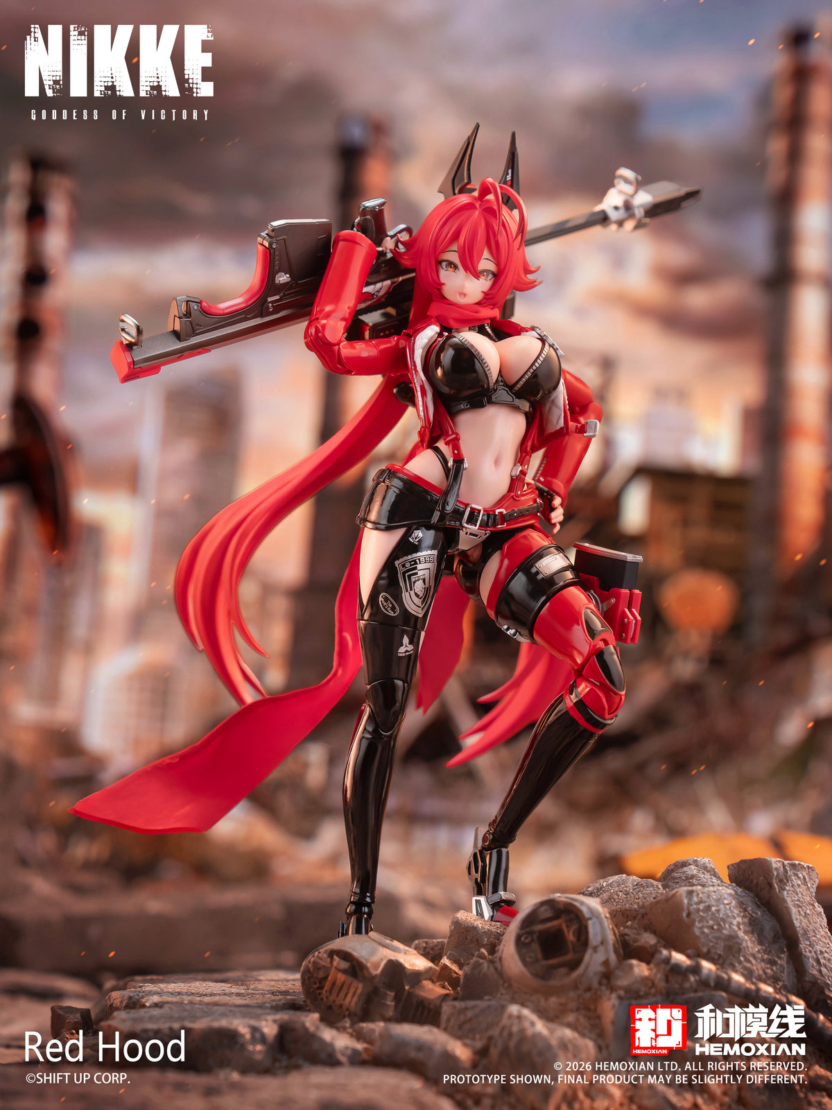 1:12 Goddess of Victory: Nikke Red Hood Model Kit Action Figure