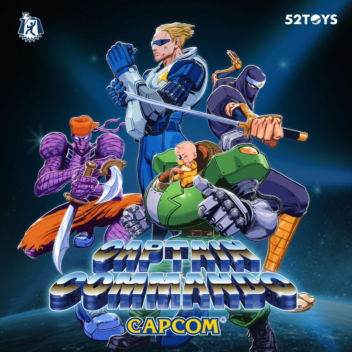キャプテン・コマンドー 1:18 Captain Commando Action Figure