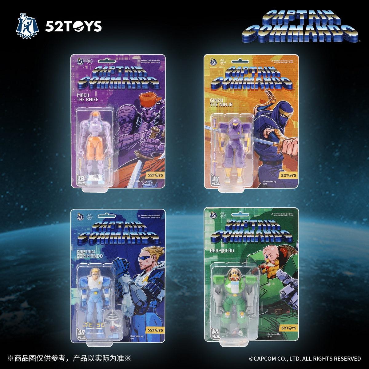 52Toys - 1:18 Captain Commando Action Figure - inshobby.com