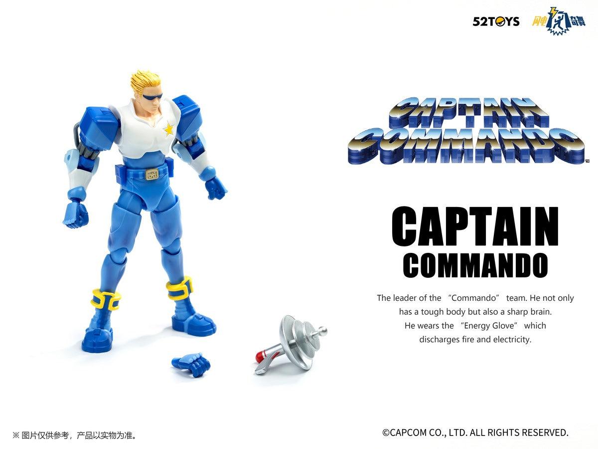 52Toys - 1:18 Captain Commando Action Figure - inshobby.com
