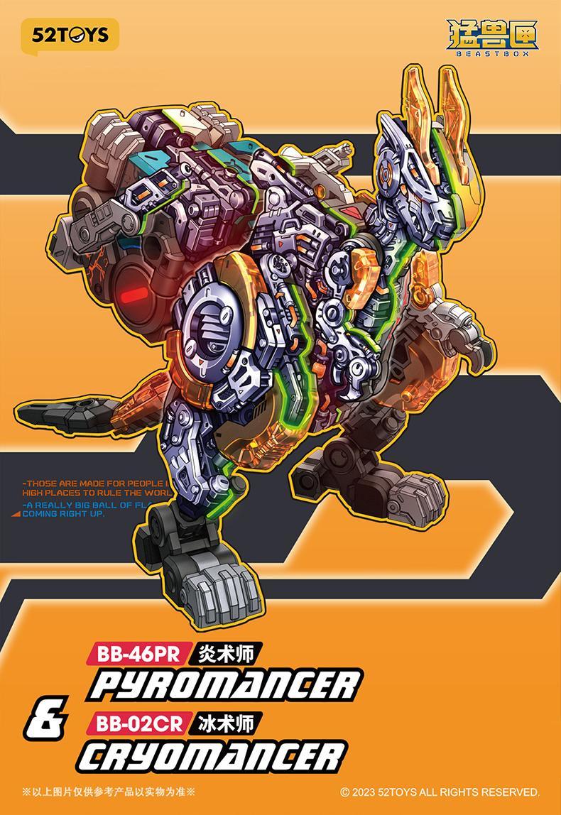 トーナメントセットＢＢ Beastbox BB-46PR Pyromancer & Cryomancer Combo Set