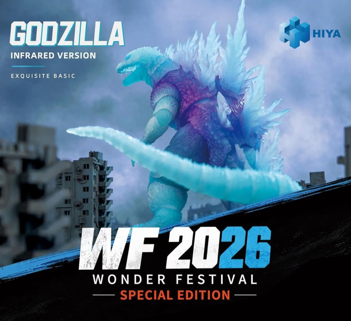 Godzilla 2000 InfraRed Version WF2026 Limited Edition Action Figure
