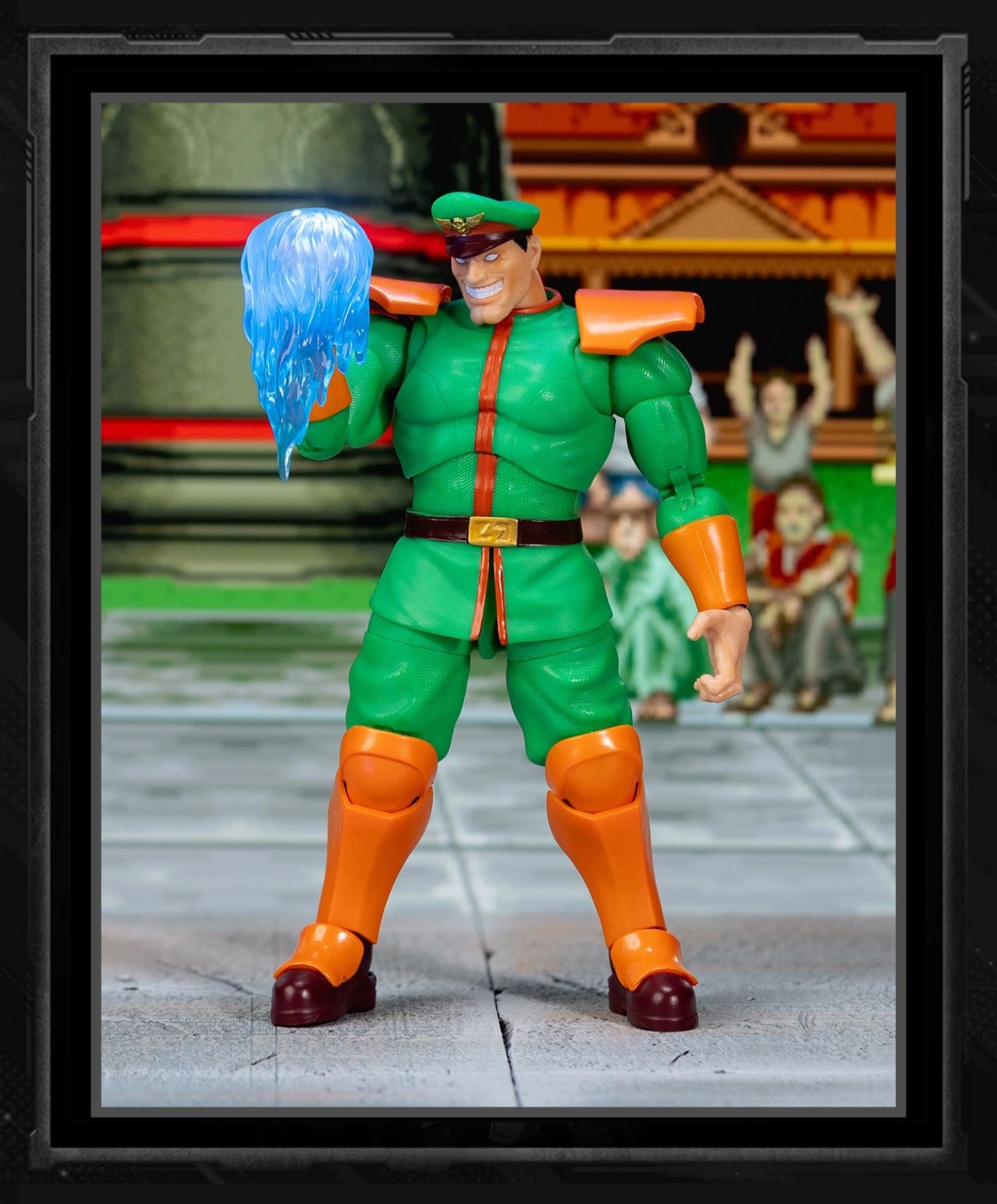 Jada - 1:12 M. Bison SDCC Special Green Color Action Figure - inshobby.com