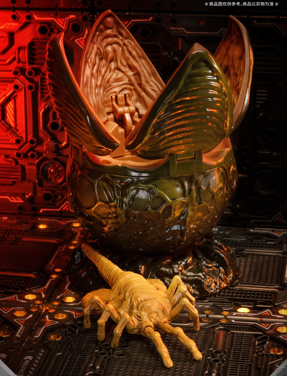 52Toys - 1:12 Alien Egg & Facehugger Wind-Up Action Figure - inshobby.com