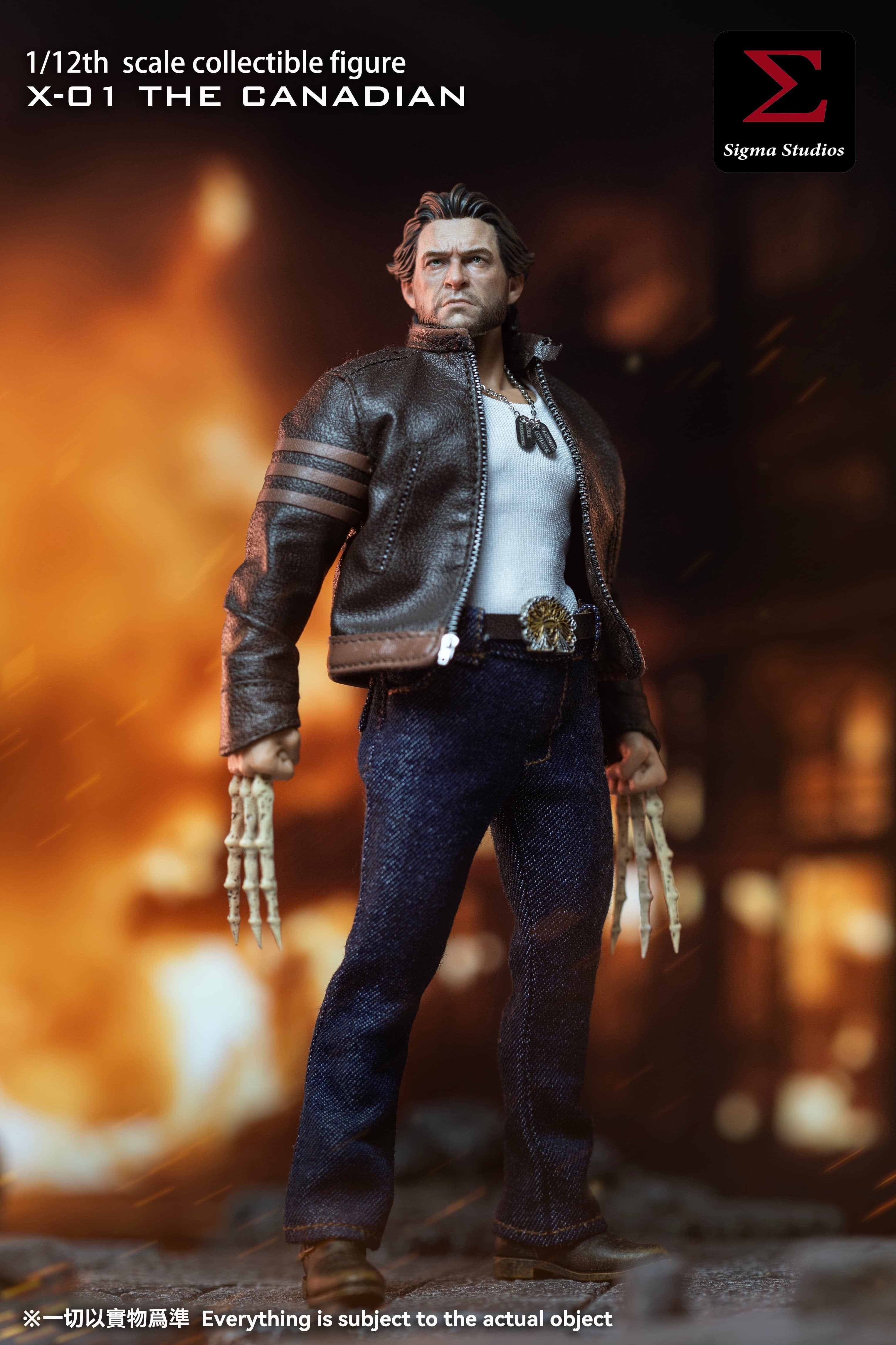 1:12 The Canadian X-01 Action Figure