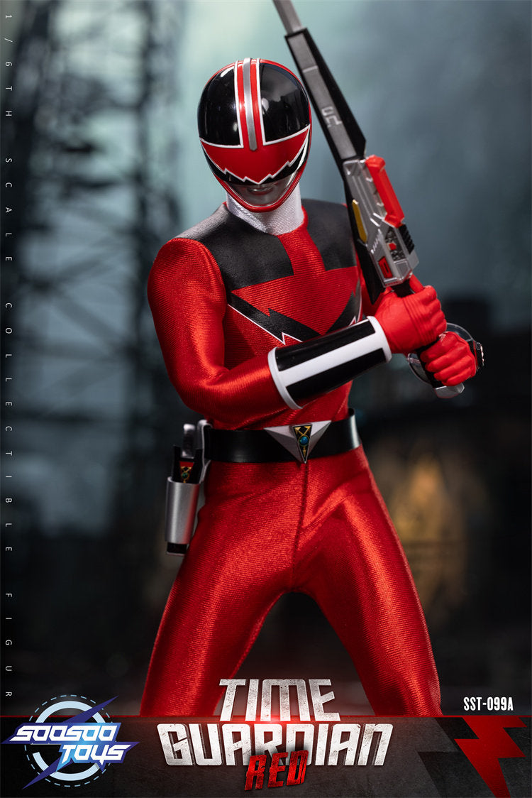 1:6 Time Guardian Red & Qubit Guardian Two Pack Action Figure