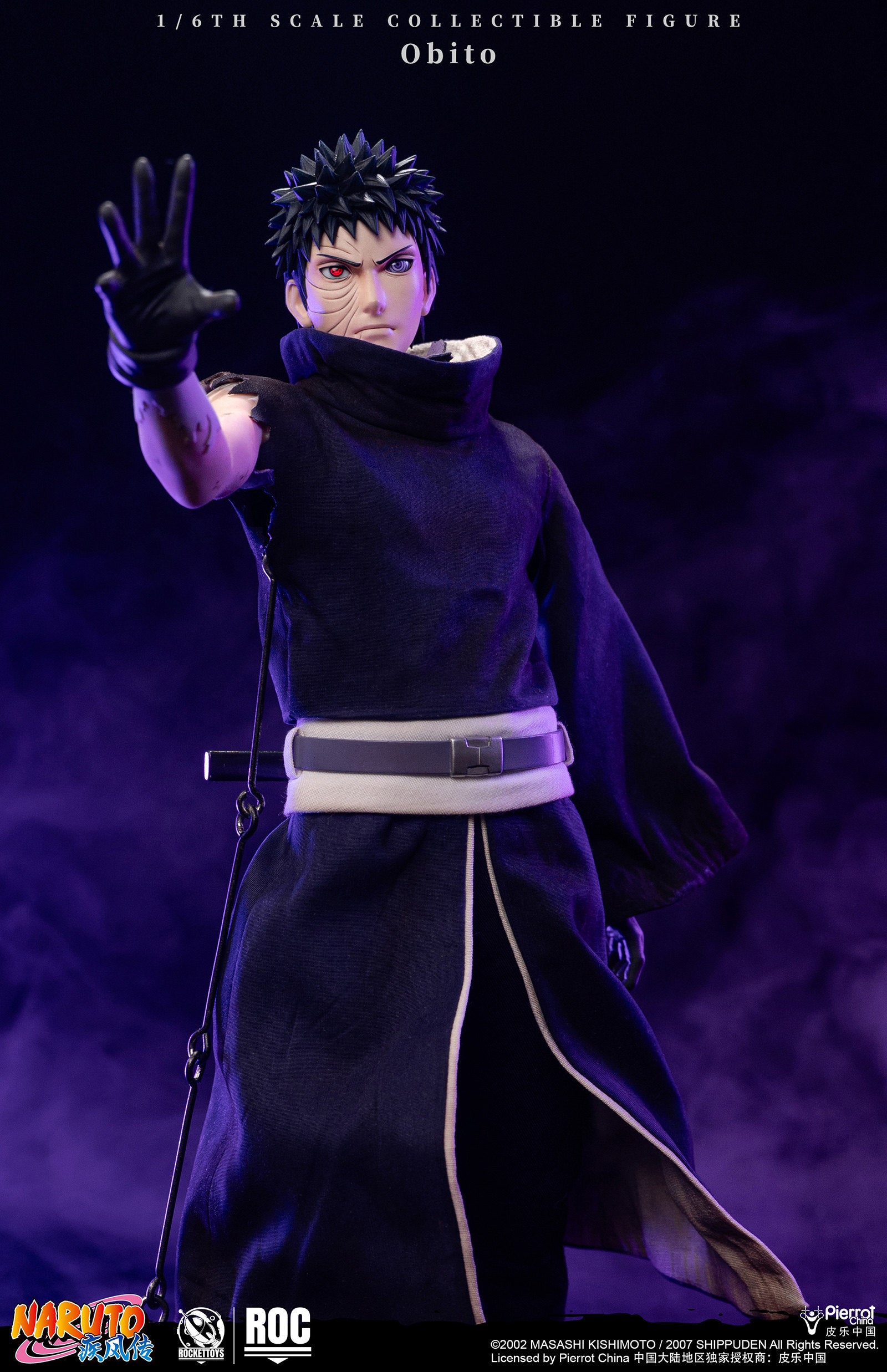1:6 Uchiha Obito Action Figure