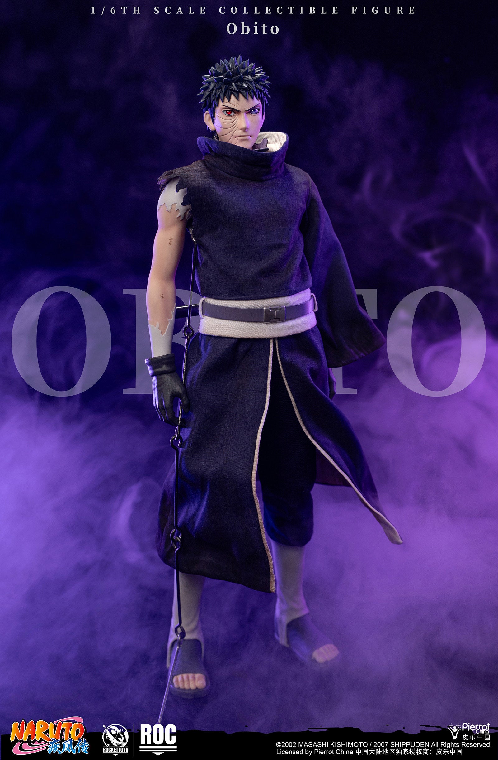 1:6 Uchiha Obito Action Figure