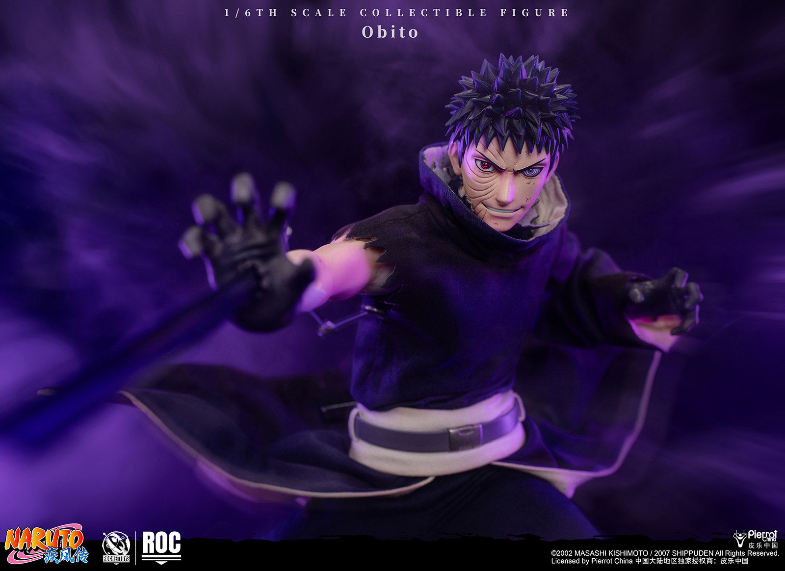 1:6 Uchiha Obito Action Figure