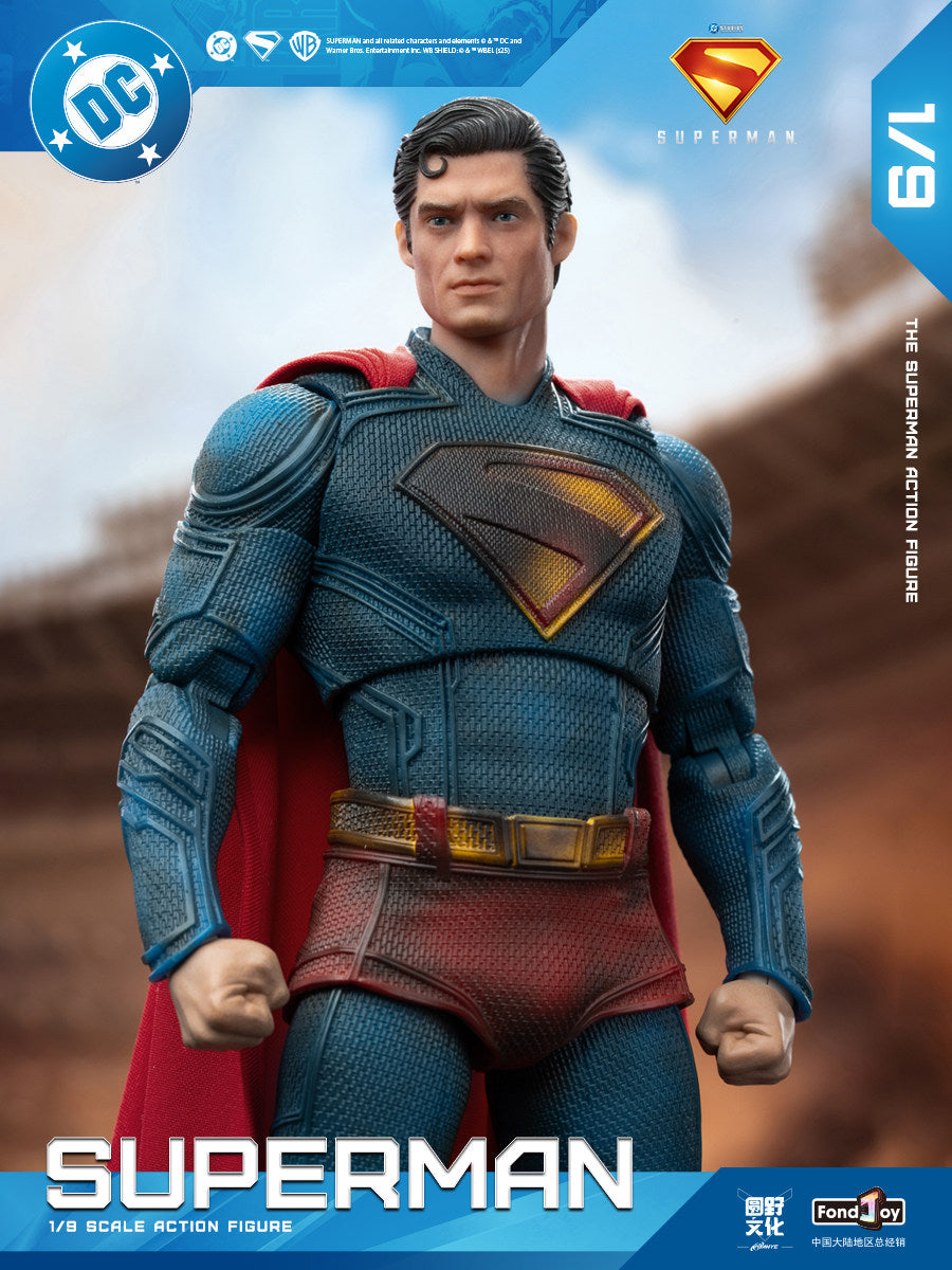 1:9 New Superman Battle Damage Version Action Figure