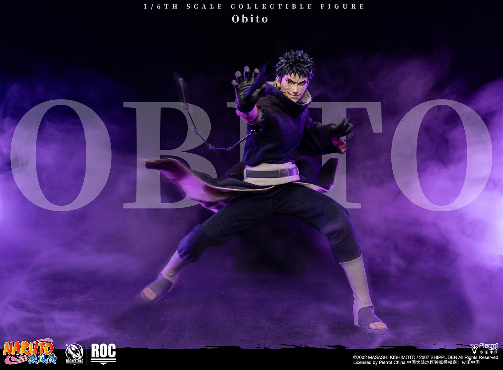 1:6 Uchiha Obito Action Figure