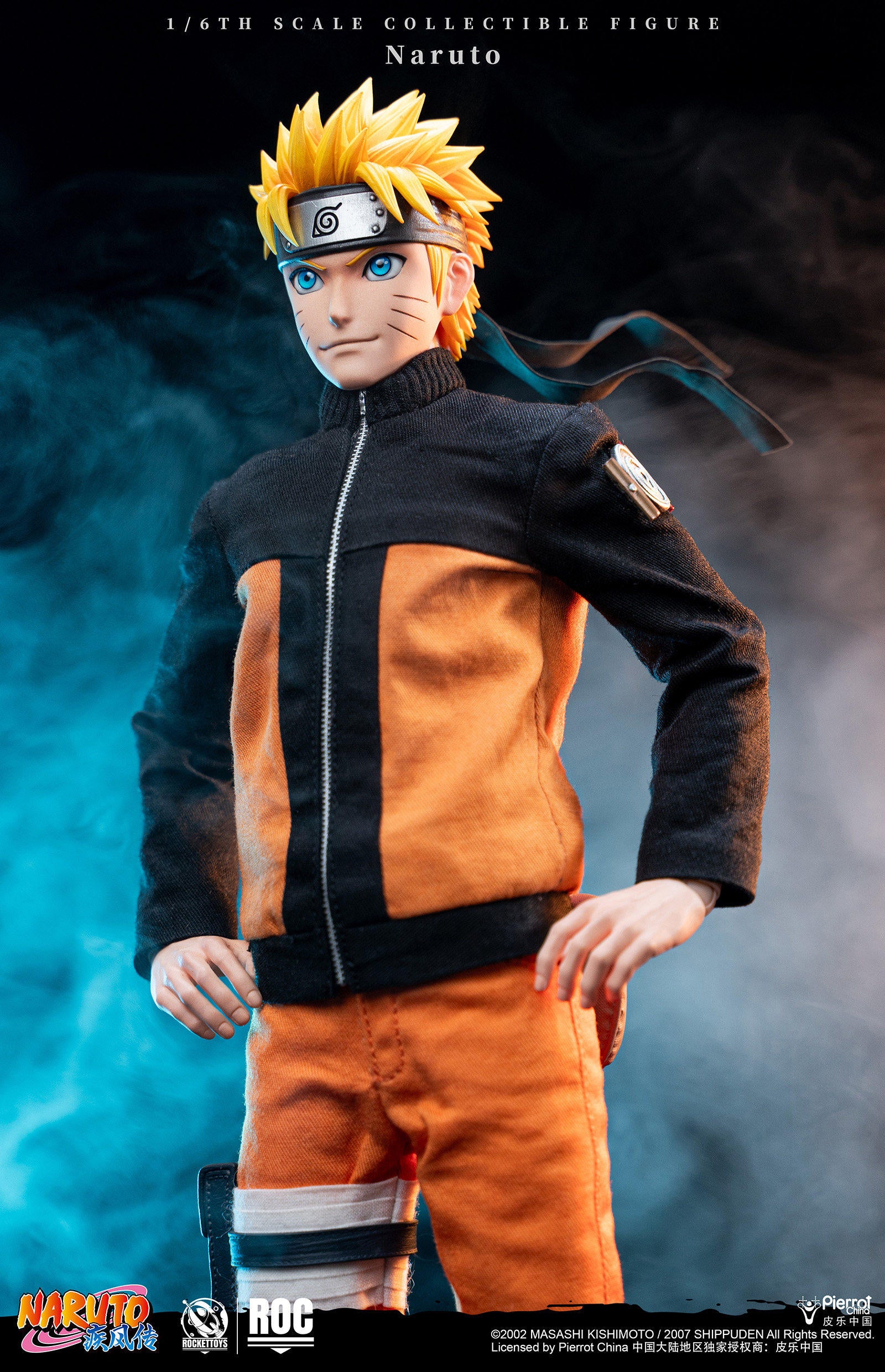 Rocket Toys - 1:6 Uzumaki Naruto Sage Mode Action Figure - inshobby.com
