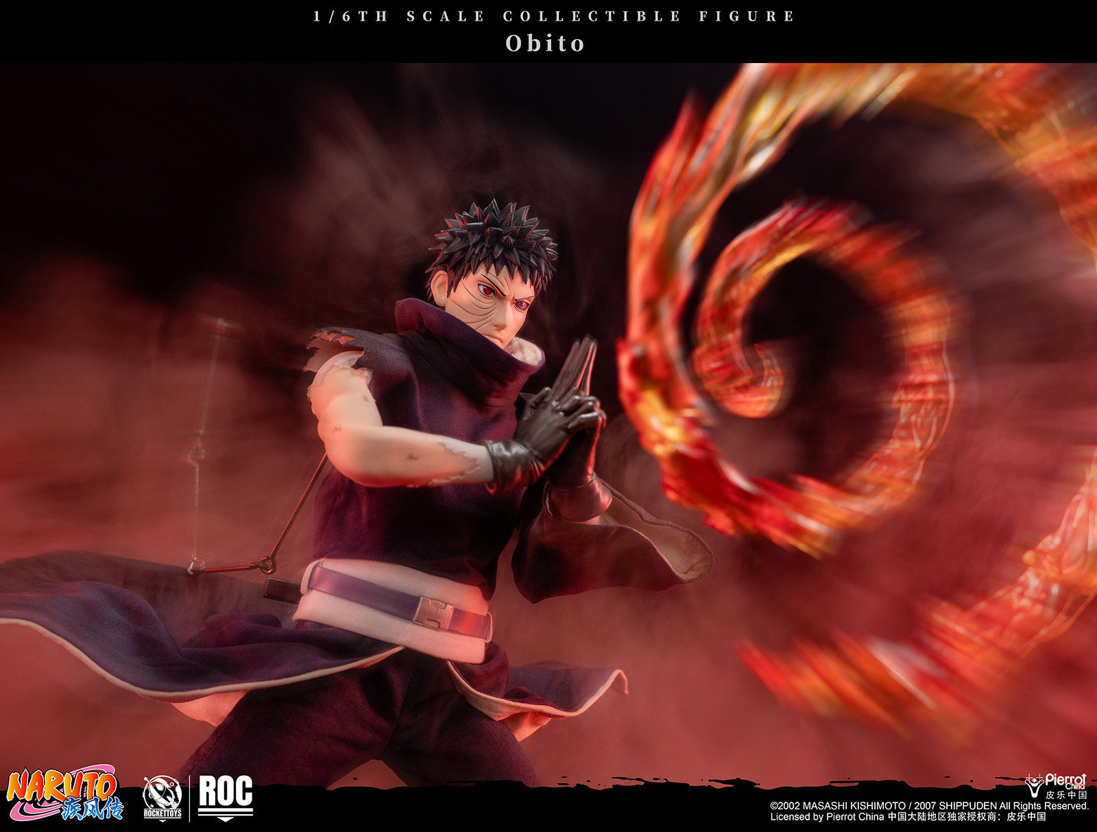 1:6 Uchiha Obito Action Figure