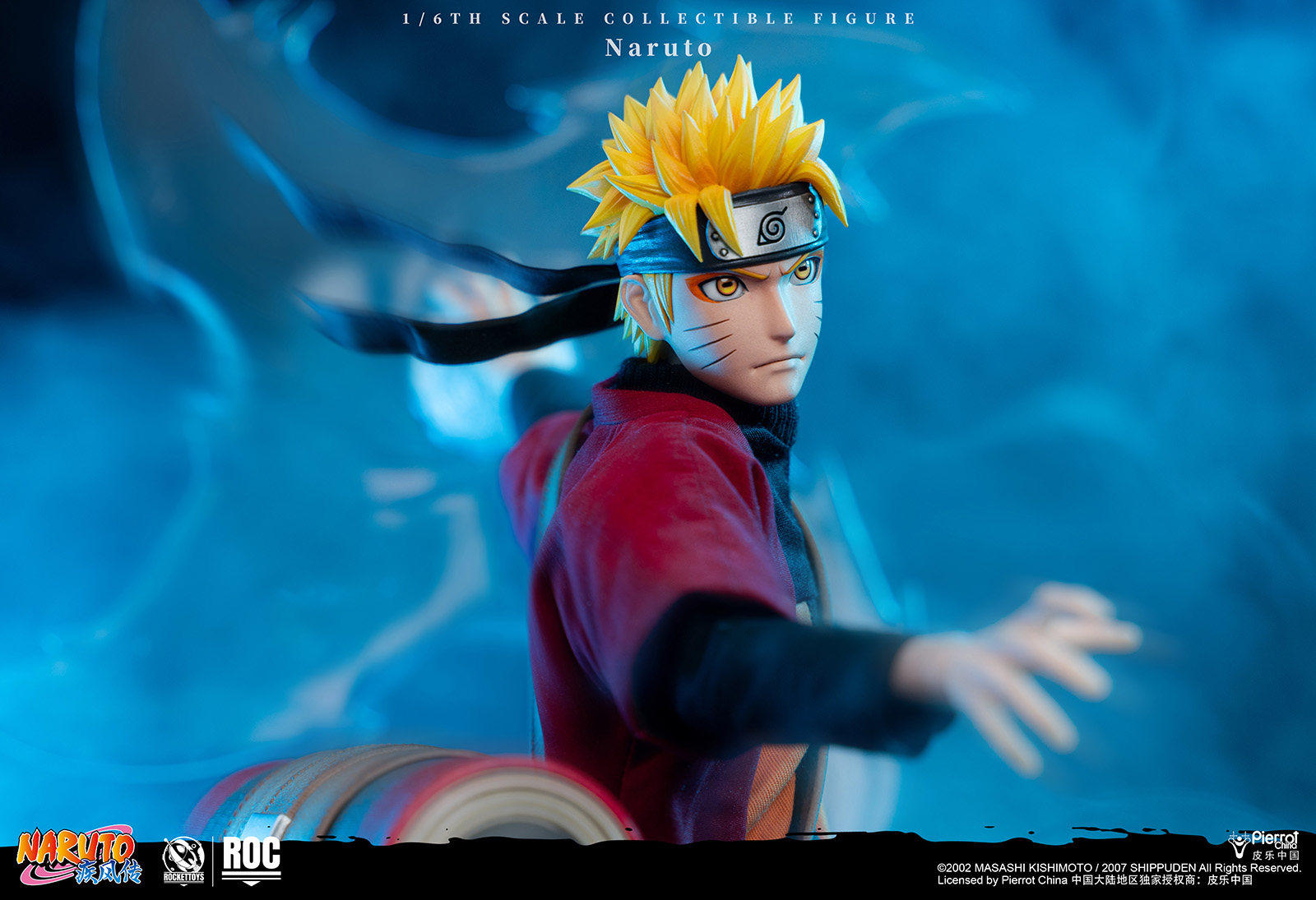 Rocket Toys - 1:6 Uzumaki Naruto Sage Mode Action Figure - inshobby.com