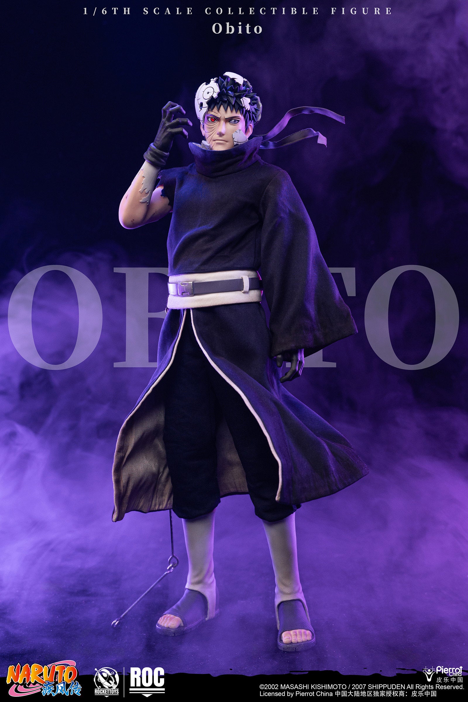 1:6 Uchiha Obito Action Figure