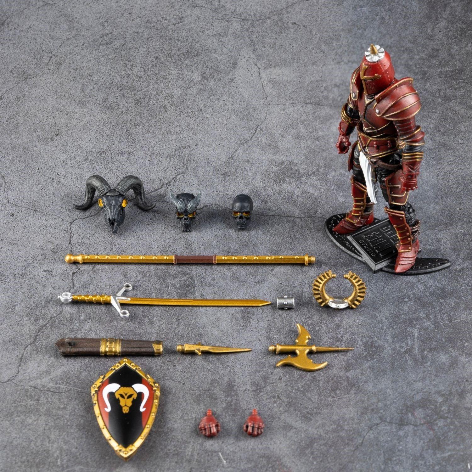 Boss Fight - 1:18 Vitruvian HACKS General Bah-Sak Action Figure - inshobby.com