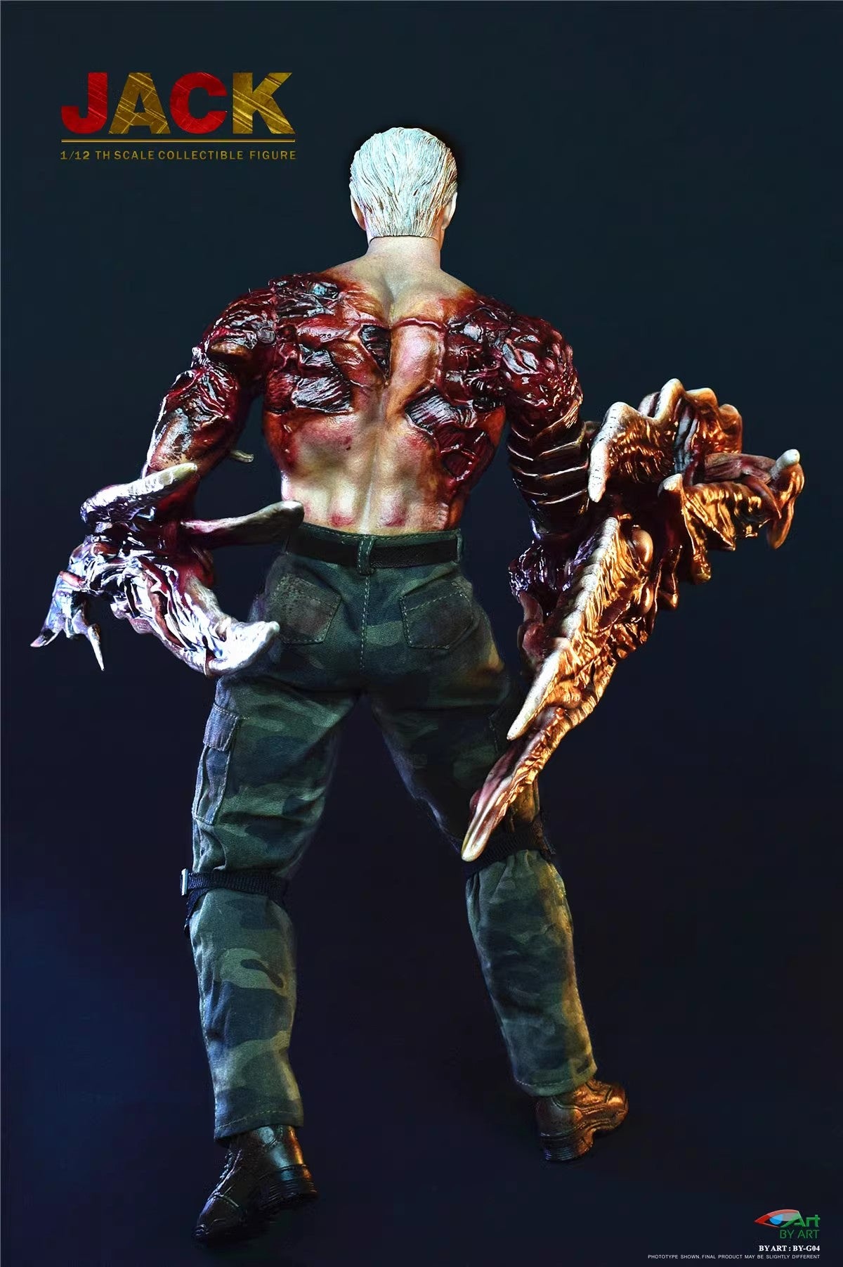 By-Art - 1:12 Mutant Jack Action Figure - inshobby.com