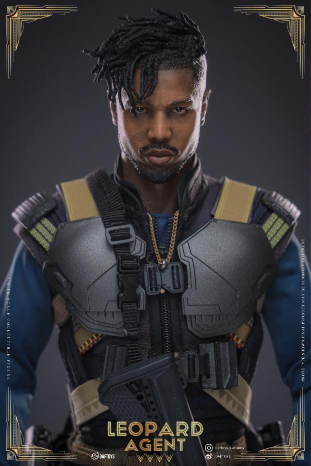 DAFTOYS - 1:6 Leopard Agent Action Figure - inshobby.com