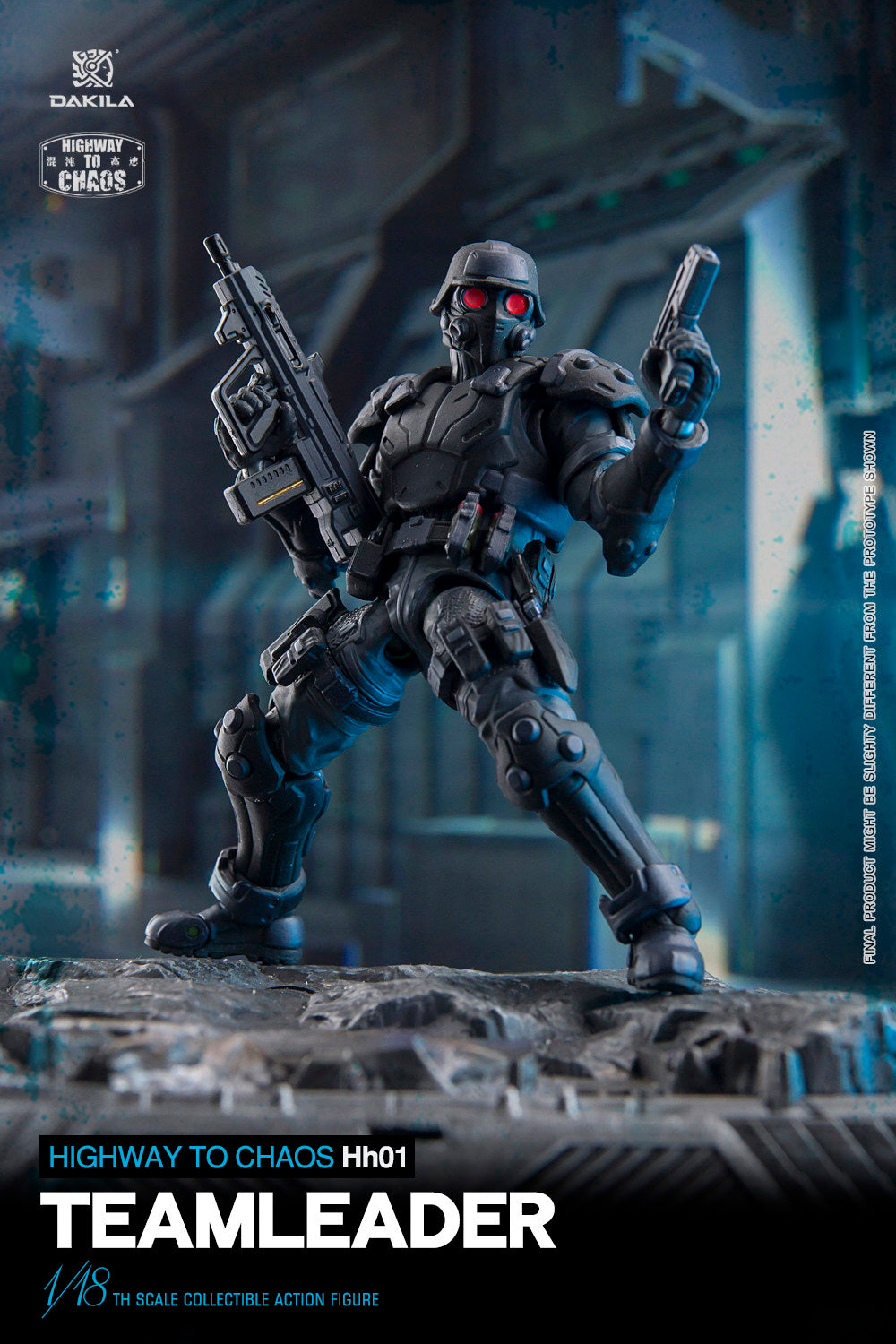 1:18 Highway to Chaos Team Leader Action Figure