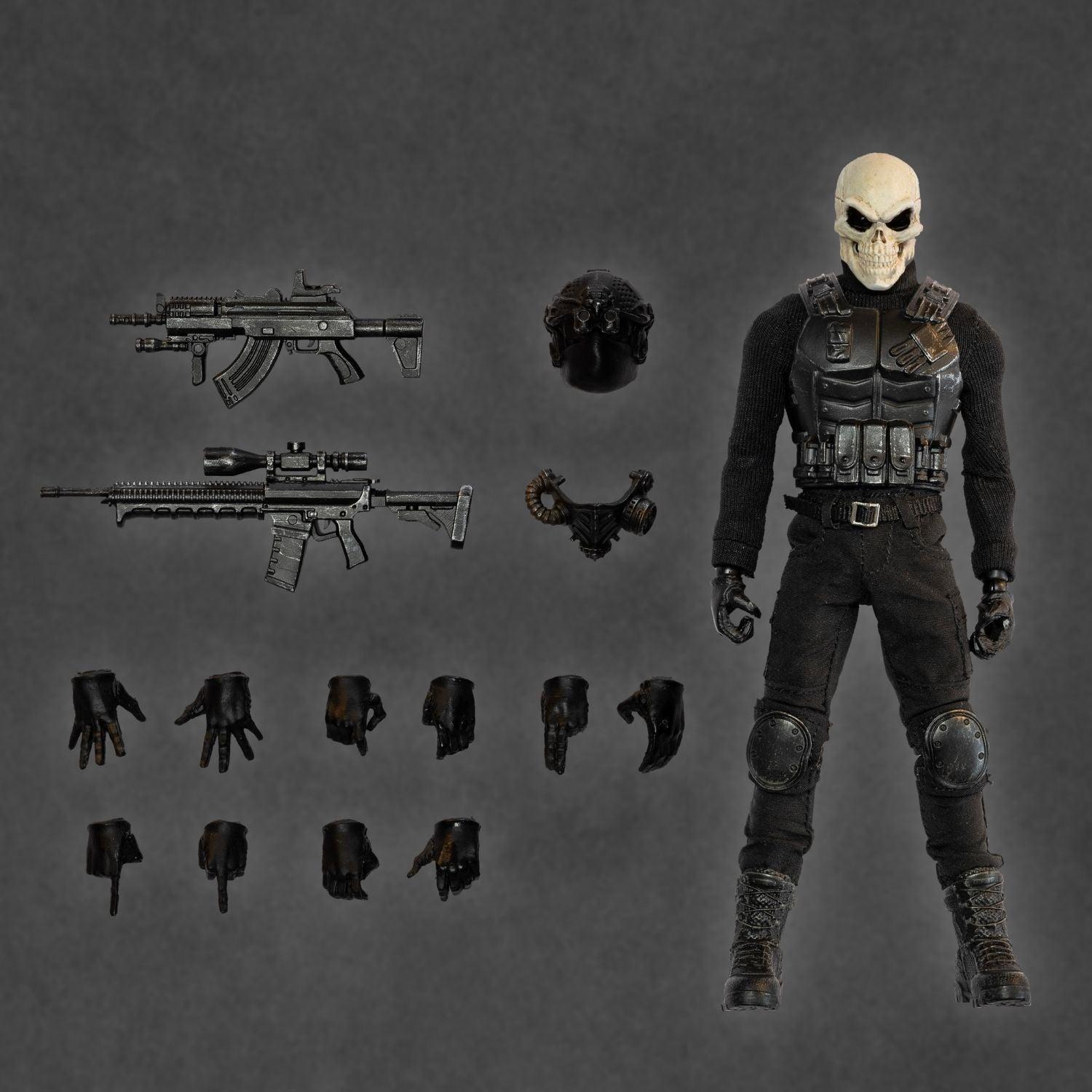 DLZ Toys - 1:12 Skull Commander Action Figure - inshobby.com
