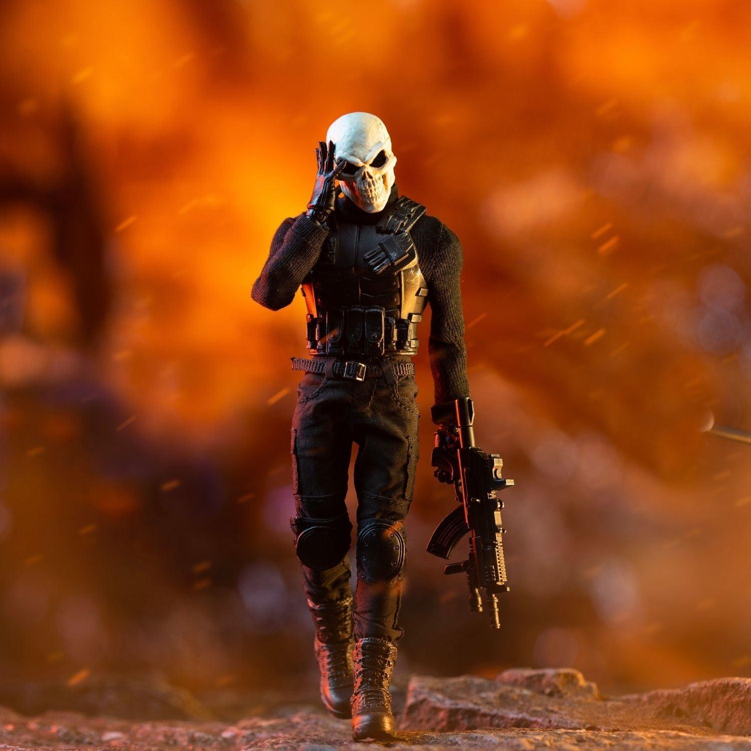 DLZ Toys - 1:12 Skull Commander Action Figure - inshobby.com