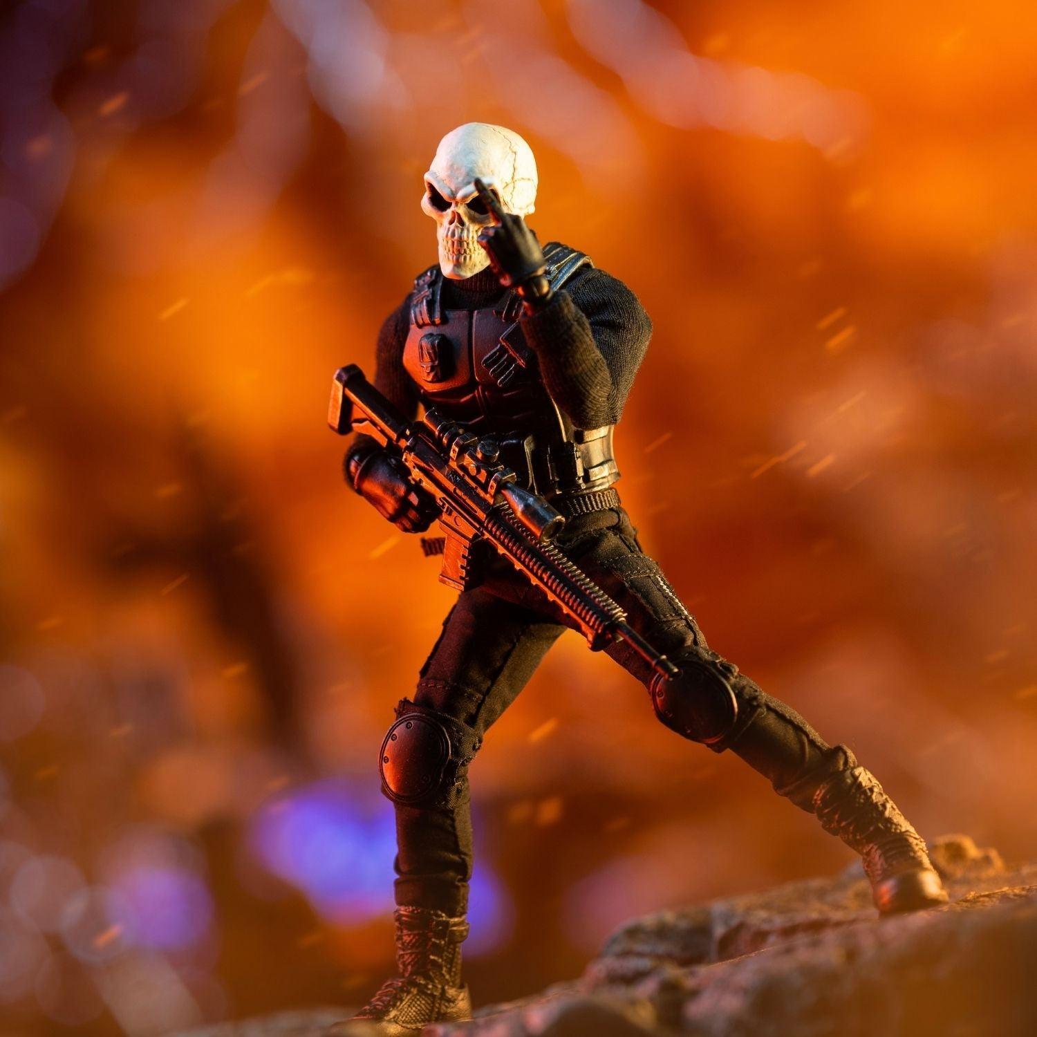 DLZ Toys - 1:12 Skull Commander Action Figure - inshobby.com