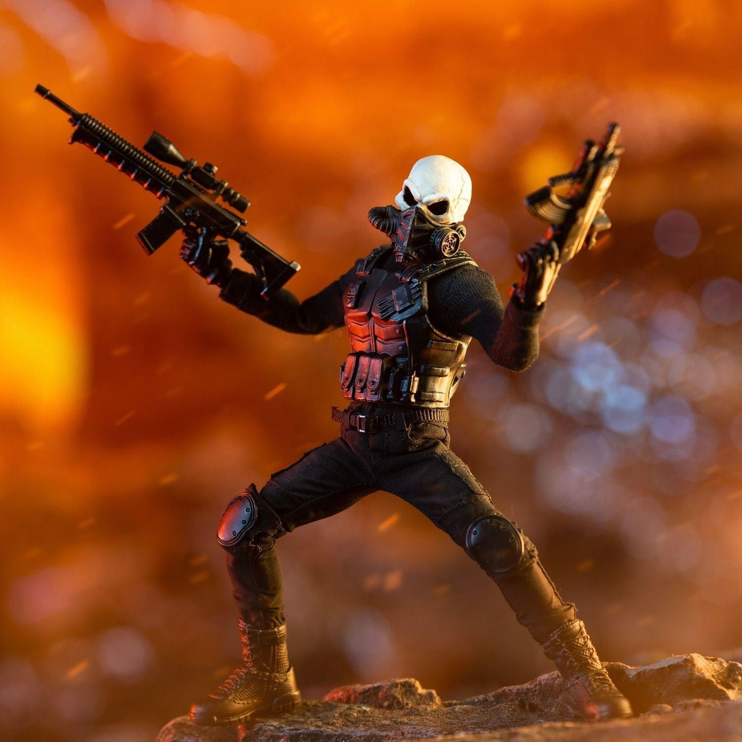 DLZ Toys - 1:12 Skull Commander Action Figure - inshobby.com
