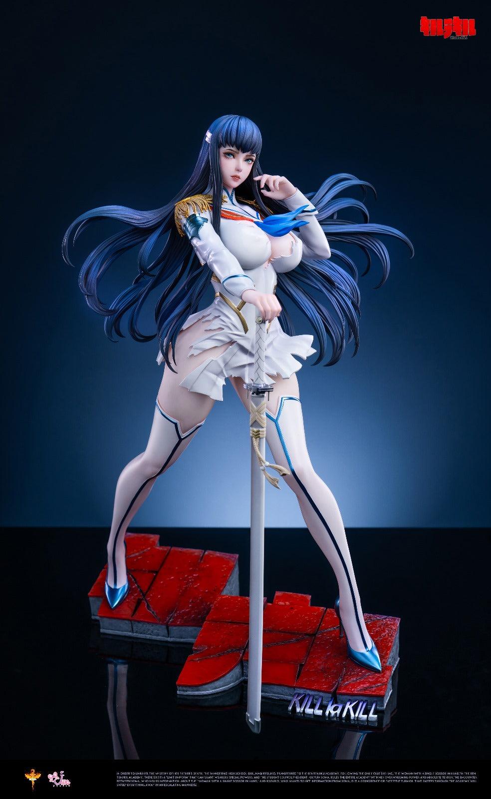 DT&UME - 1:4 Satsuki Kiryuin Kamui Junketsu Version Figure Statue - inshobby.com
