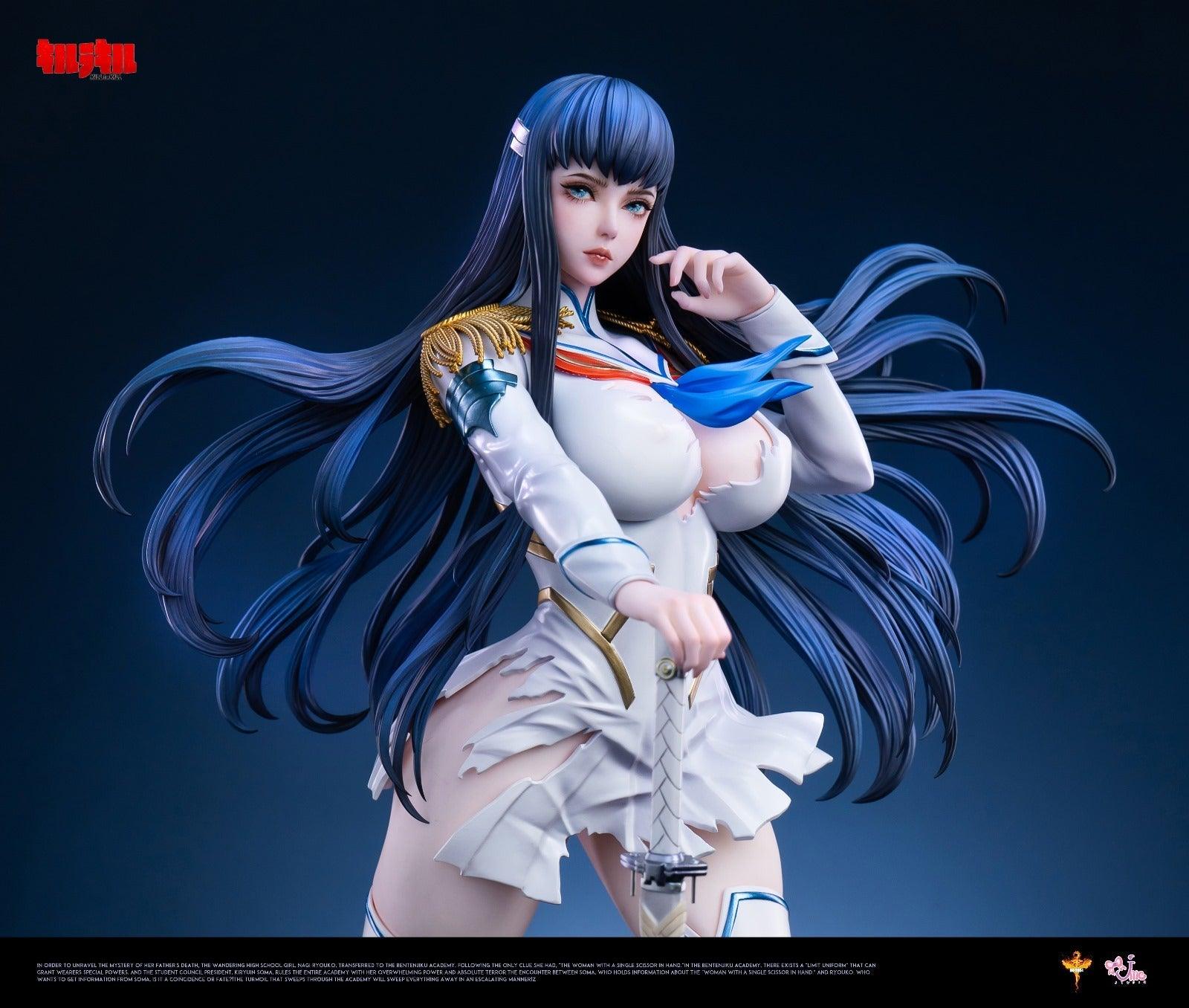 DT&UME - 1:4 Satsuki Kiryuin Kamui Junketsu Version Figure Statue - inshobby.com