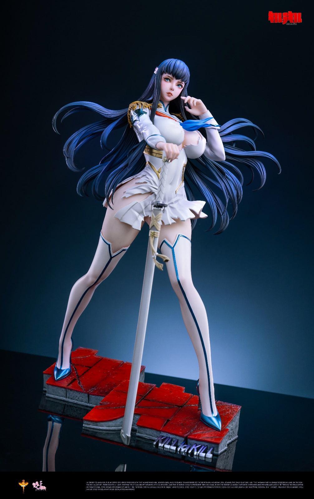 DT&UME - 1:4 Satsuki Kiryuin Kamui Junketsu Version Figure Statue - inshobby.com