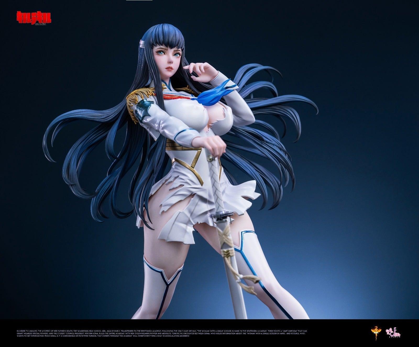 DT&UME - 1:4 Satsuki Kiryuin Kamui Junketsu Version Figure Statue - inshobby.com