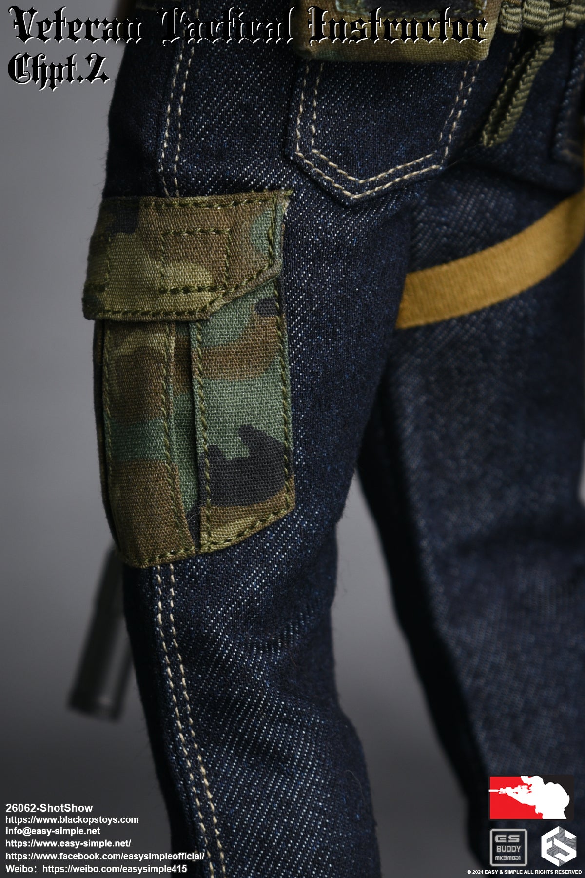 Easy & Simple - 1:6 Veteran Tactical Instructor Action Figure (SS ShotShow Version) - inshobby.com