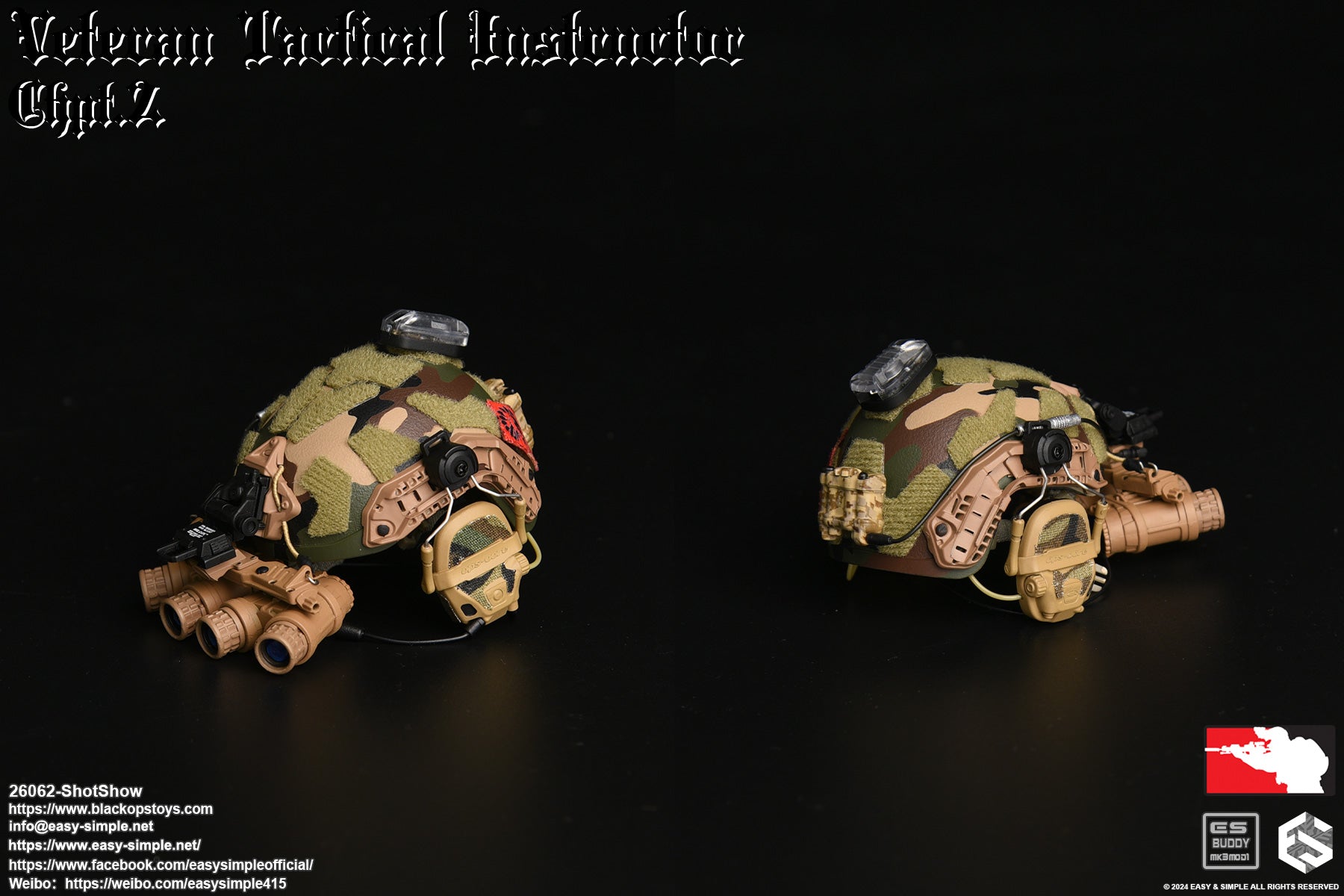 Easy & Simple - 1:6 Veteran Tactical Instructor Action Figure (SS ShotShow Version) - inshobby.com