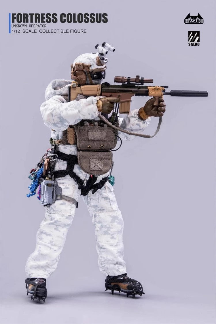 Hasuki - 1:12 Fortress Colossus Snow Mountain Ghost Action Figure - inshobby.com