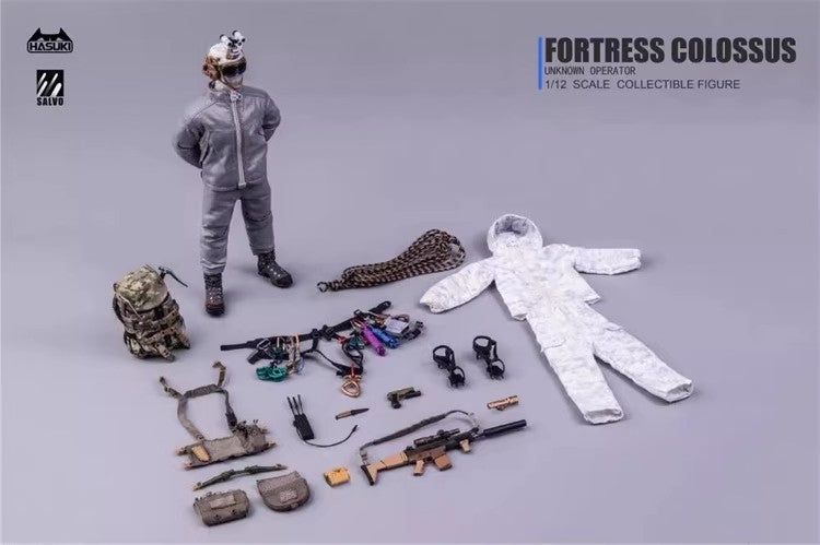 Hasuki - 1:12 Fortress Colossus Snow Mountain Ghost Action Figure - inshobby.com