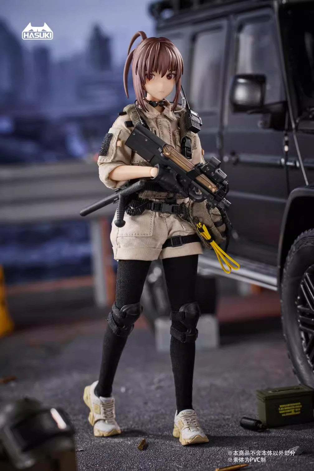 Hasuki - 1:12 Hiyo Reizei Security Guard Action Figure - inshobby.com