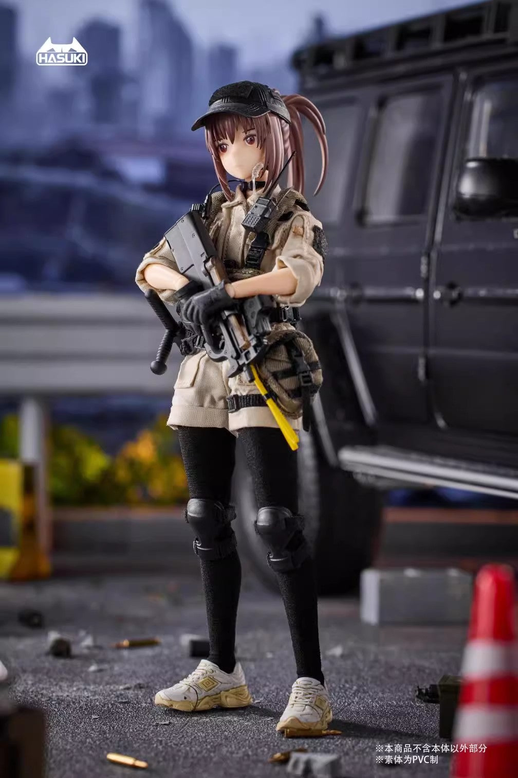 Hasuki - 1:12 Hiyo Reizei Security Guard Action Figure - inshobby.com