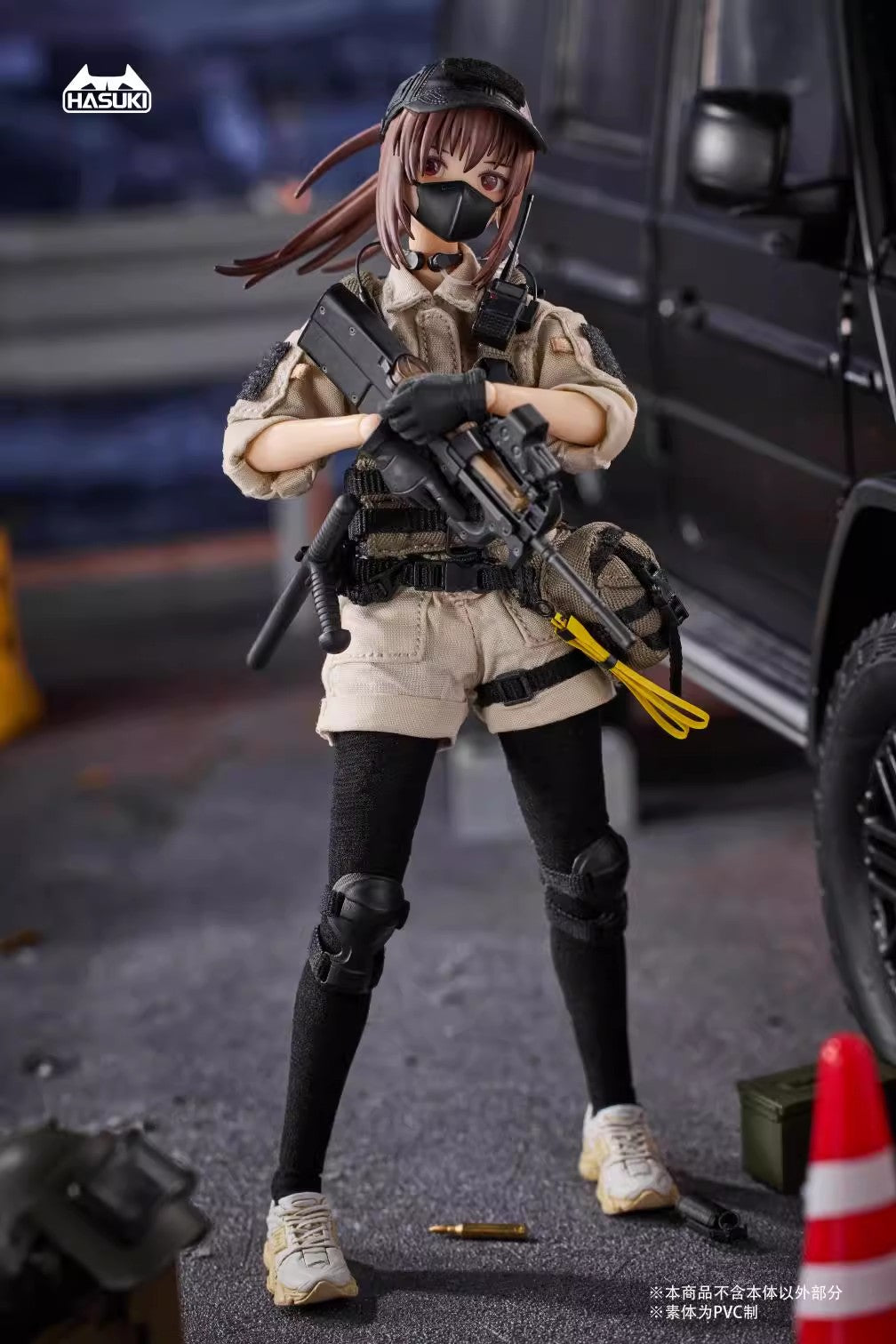 Hasuki - 1:12 Hiyo Reizei Security Guard Action Figure - inshobby.com