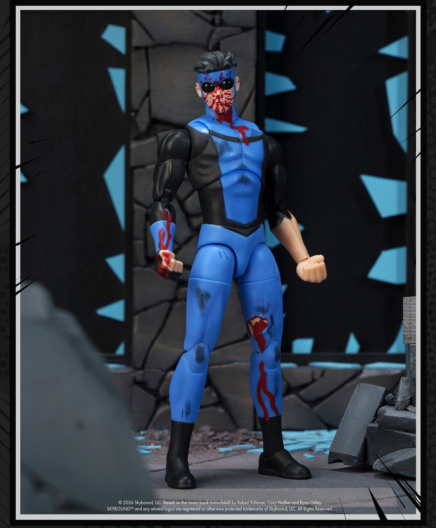 1:12 Mark Grayson Invincible Battle Version Action Figure