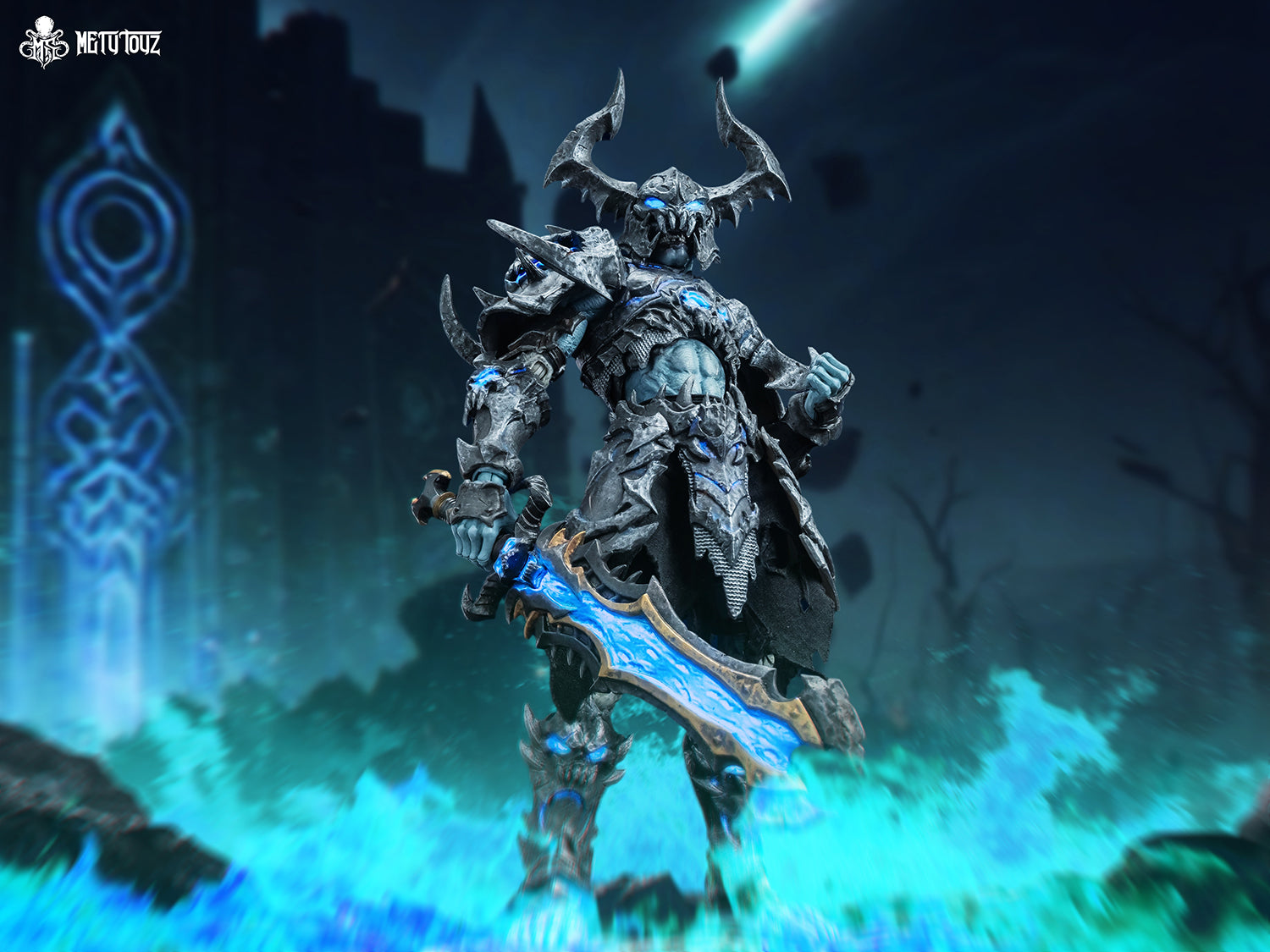 Mety Toyz - 1:10 Death Soul Knights Action Figure - inshobby.com