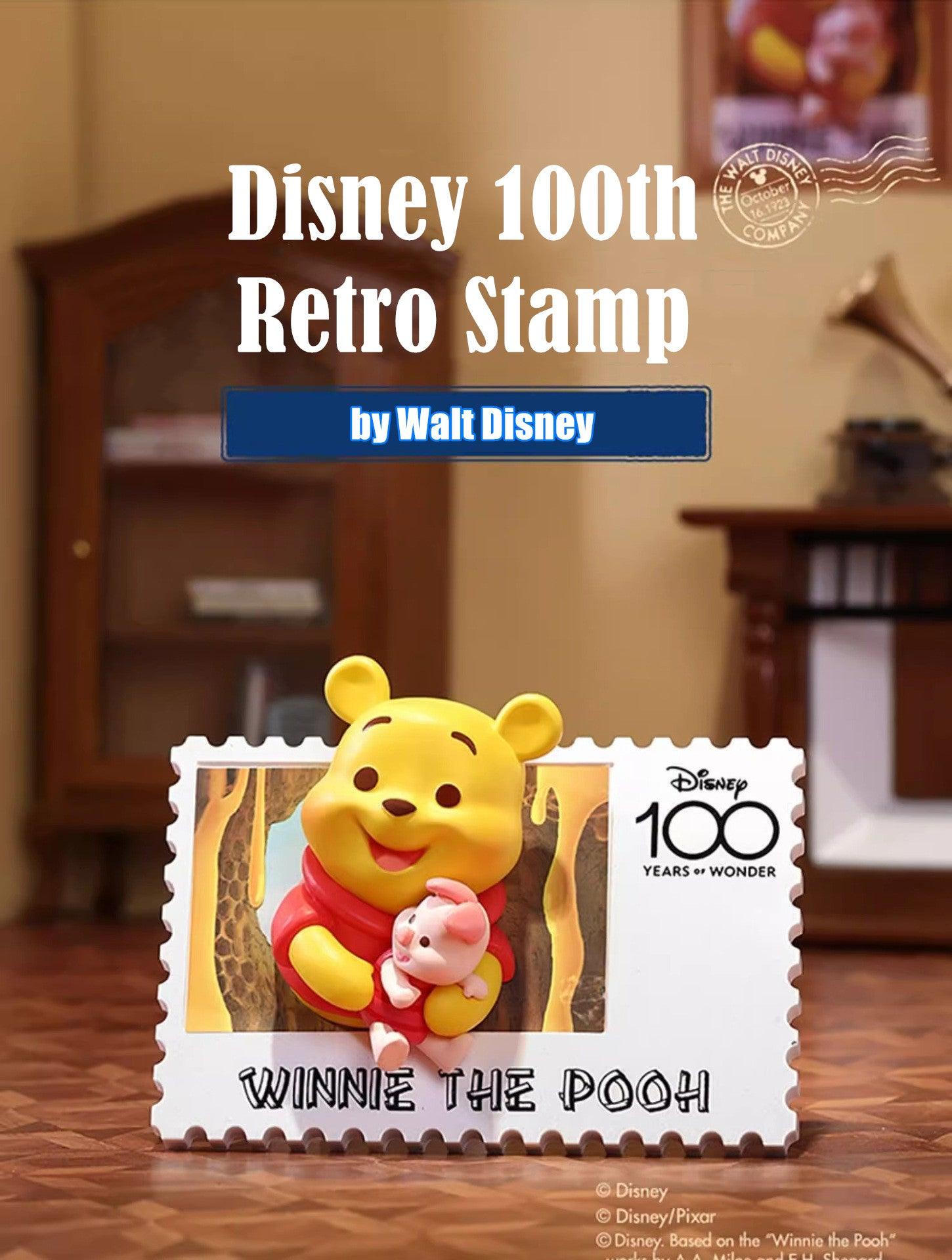 Disney 100th Anniversary Retro Stamp Mini Figure