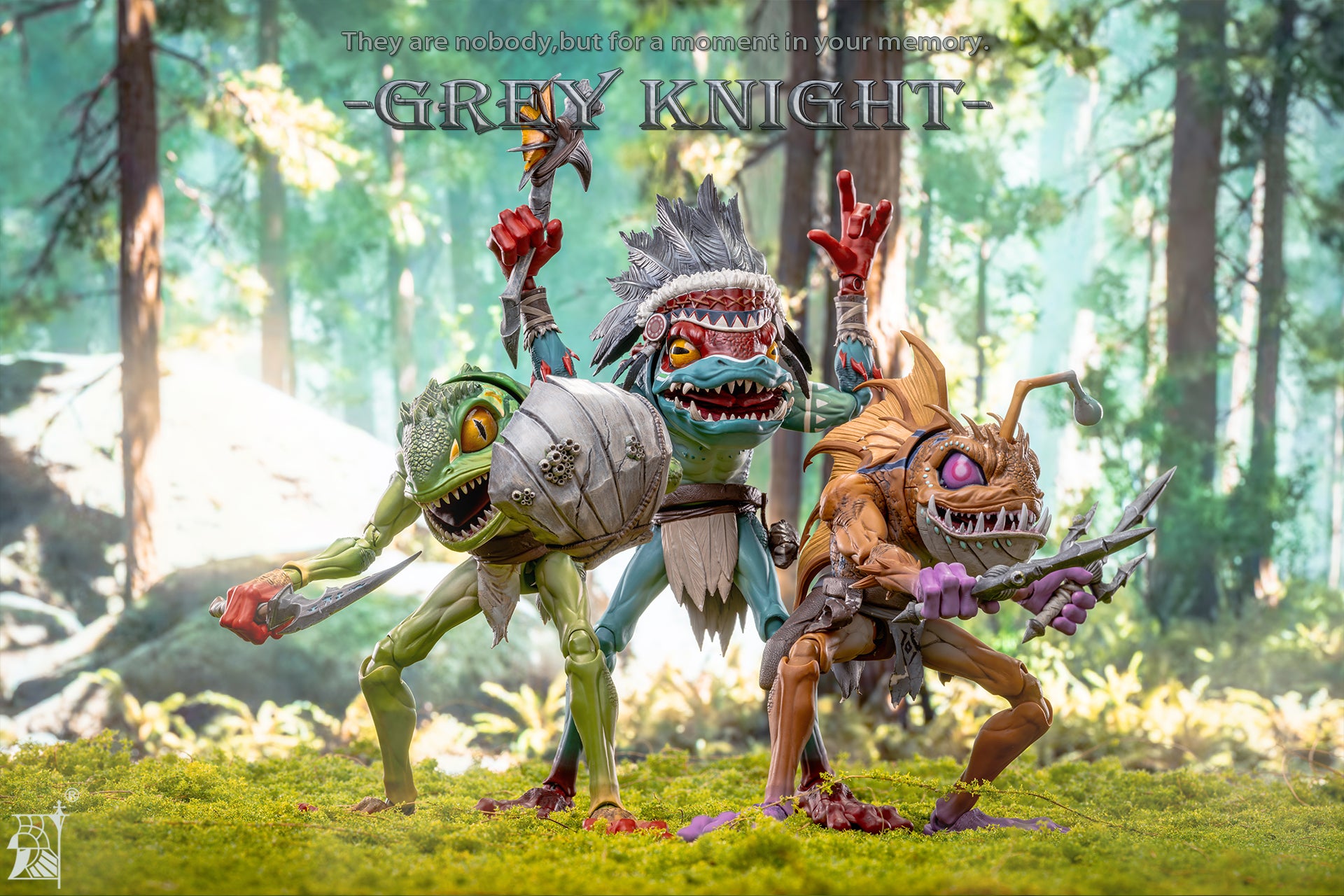 1:10 Grey Knight Monsters Action Figure