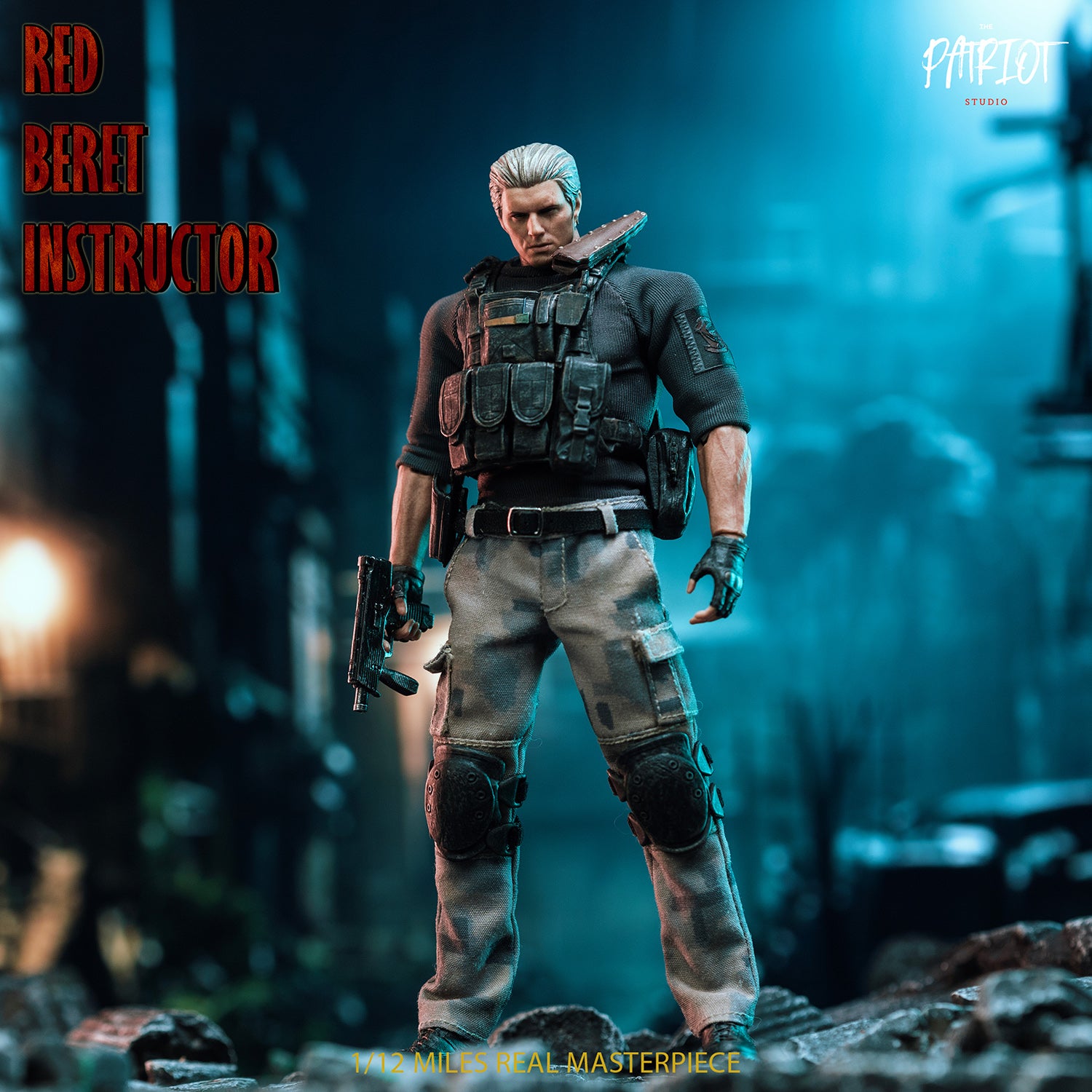 1:12 Red Beret Instructor Action Figure