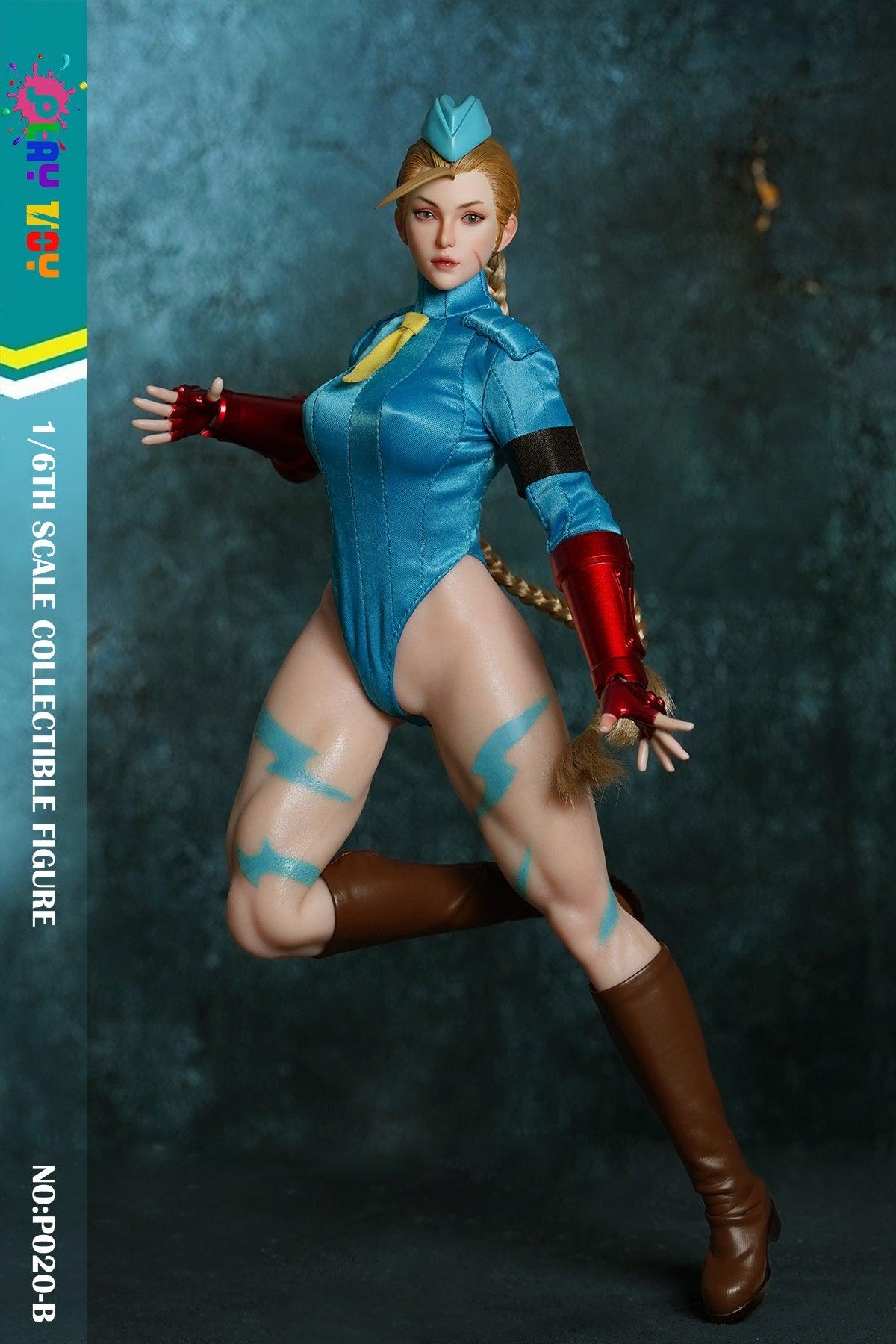 PlayToy - 1:6 Lady Combat Fighter Action Figure - inshobby.com